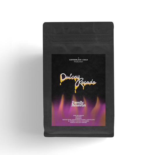 Dulcey Rosado: afro-colombian washed process pink bourbon microlot // sourced from our afro-colombian fam at Familia Dulcey Idrobo.