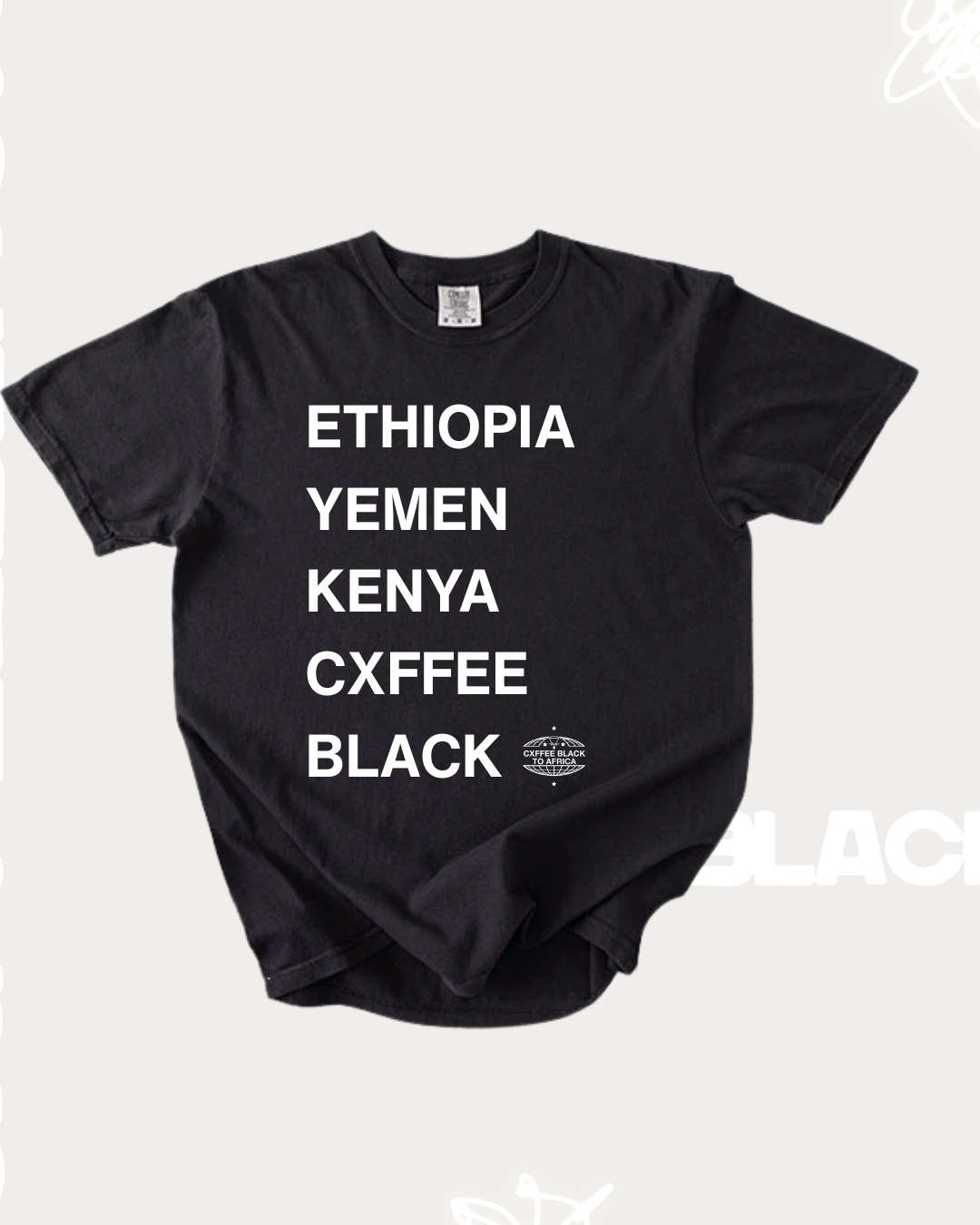 African Gold. Single Origins Tee [DROP #1 PREORDER]