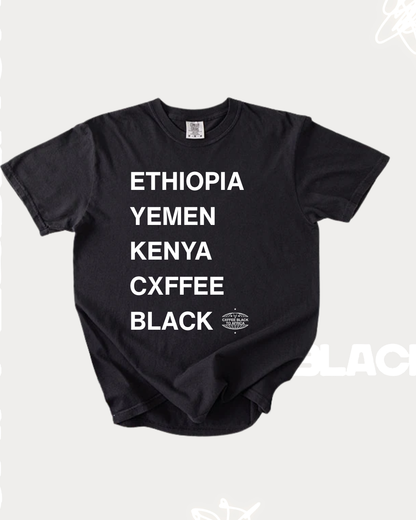 African Gold. Single Origins Tee [DROP #1 PREORDER]